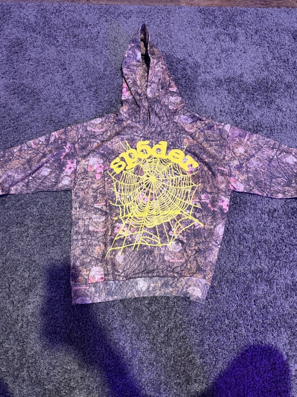 SP5DER Official Hoodie Camo
